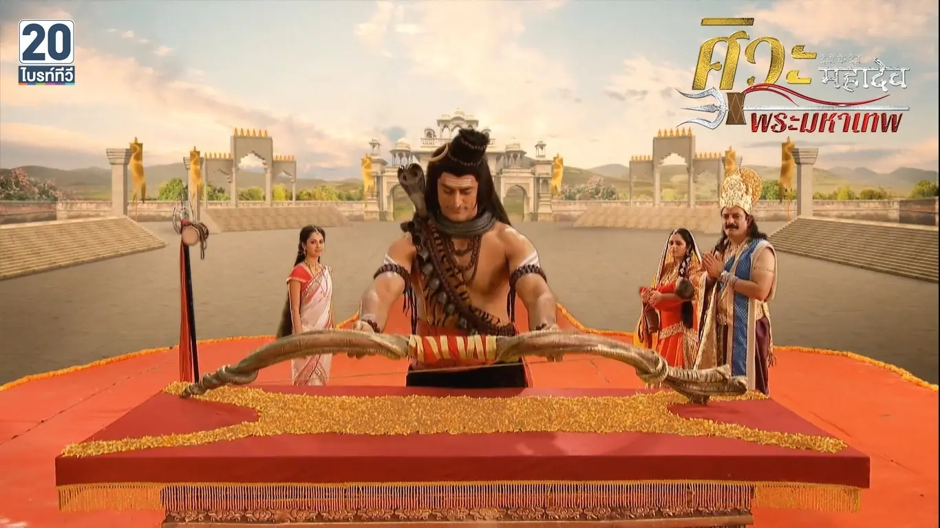 "มหาธนูโมลี" เทพอาวุธที่องค์พระศิวะประทานให้กับท้าวชนก เป็นมหาธนูที่ใช้ในพิธีสยุมพรของพระนางสีดา และผู้ที่ยกมหาธนูโมลีได้ในพิธีคือ พระราม