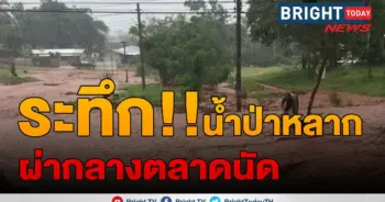 น้ำป่าไหลหลาก