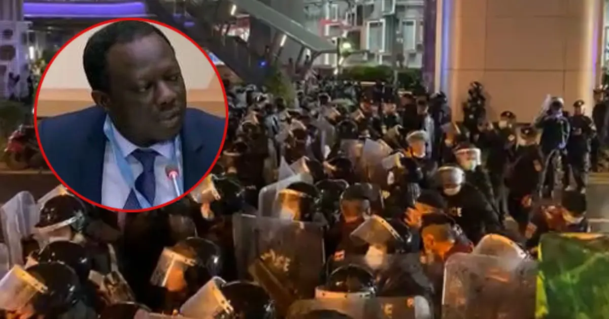 กวาดล้างกลุ่มผู้ชุมนุม