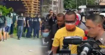 การ์ดกระทืบตำรวจ มอบตัว