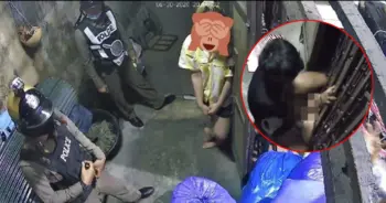 ไอ้หื่นสไลด์หนอน ตำรวจรวบ