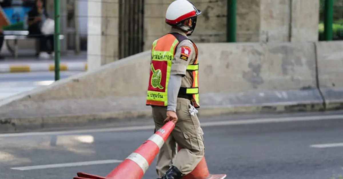 ตำรวจตั้งด่าน