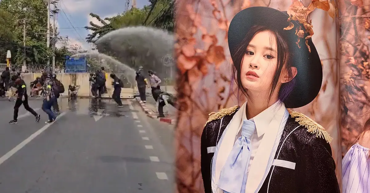 faiibnk48-watercanonprotester