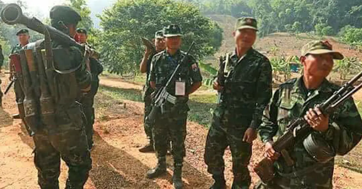 ทหารเมียนมา กะเหรี่ยง ชายแดน