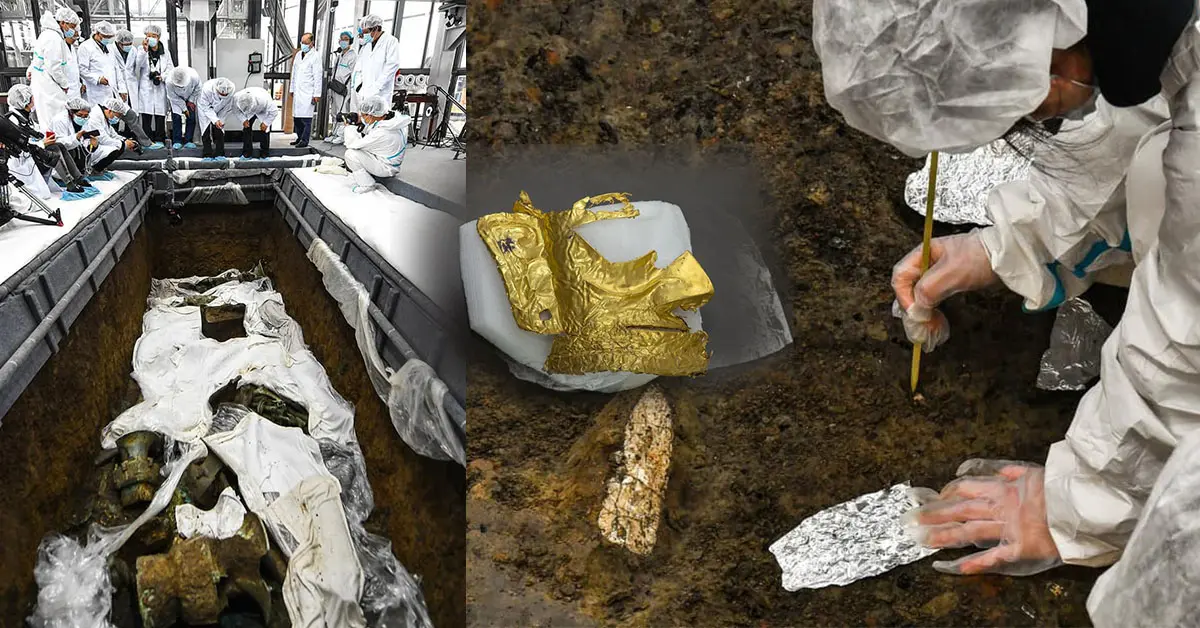 นักโบราณคดีจีน บูชายัญ