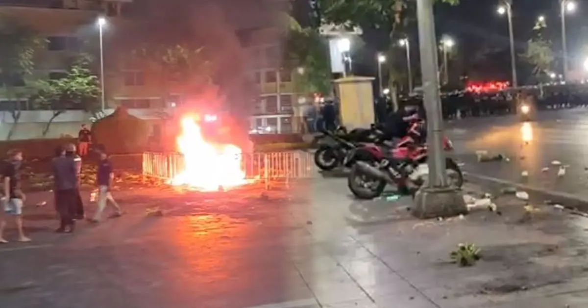 แยกคอกวัว ปะทะเดือด ม็อบ20มีนา