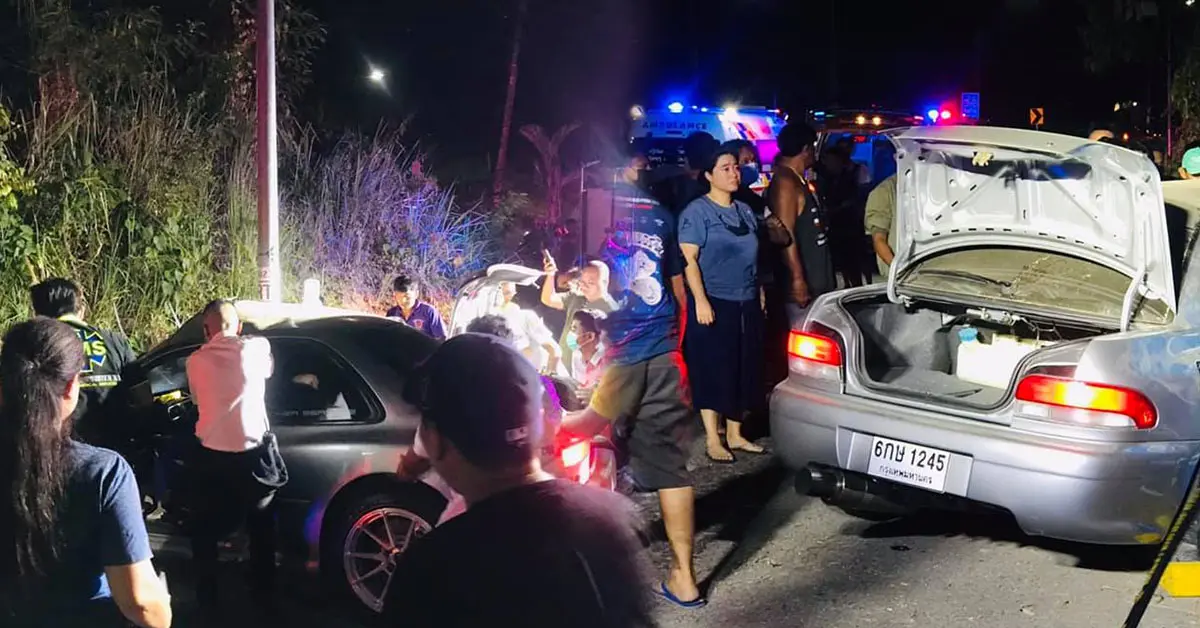 ปลาวาฬ ศรีพันวา ประสบอุบัติเหตุ