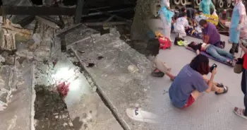 สะพานถล่ม ทับ นักเรียนพยาบาล