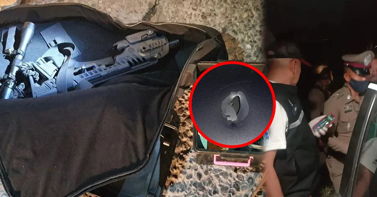 คู่หนุ่มสาว นักค้ายา ขับรถแหกด่าน