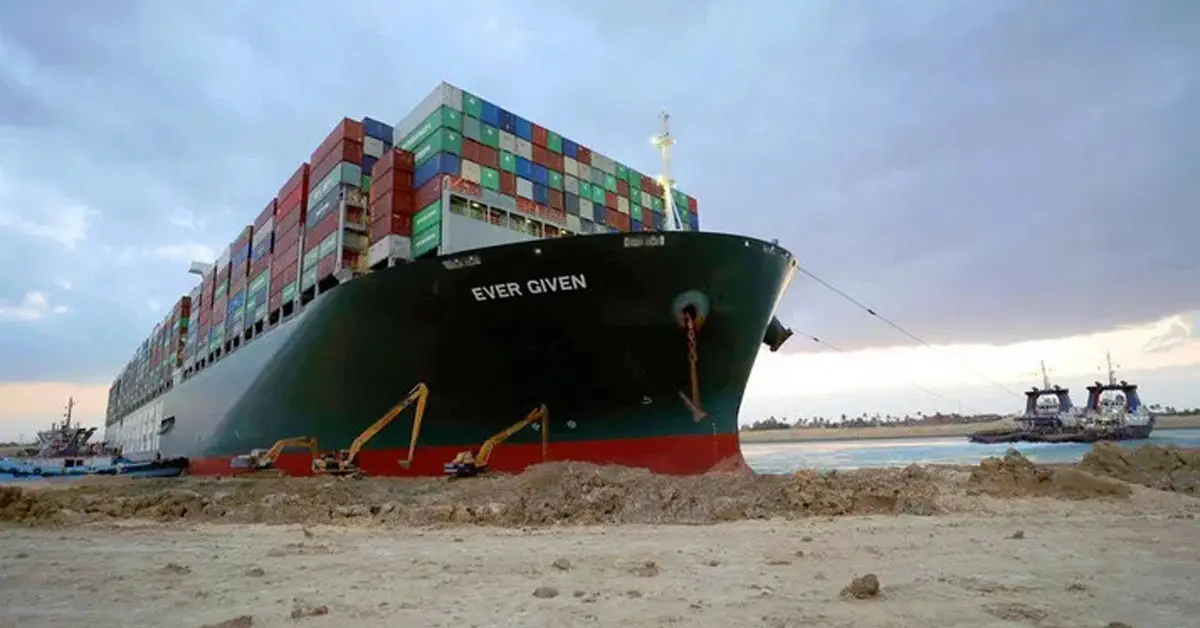 คลองสุเอซ ค่าเสียหาย