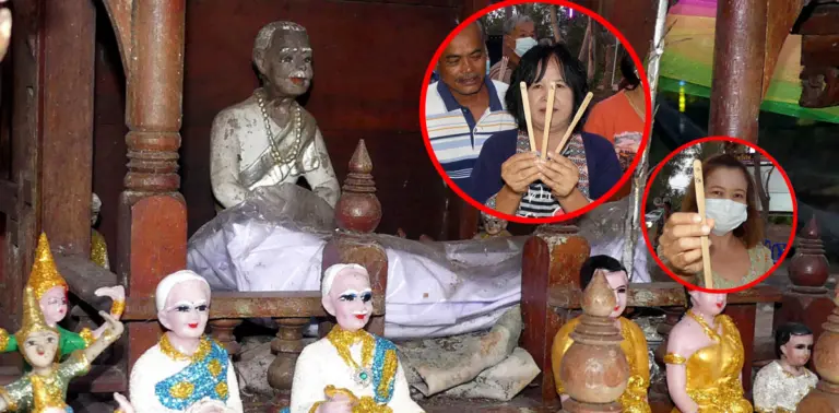 ขอเลขเด็ด ศาลเจ้าพ่อประดับอิฐ ราชบุรี