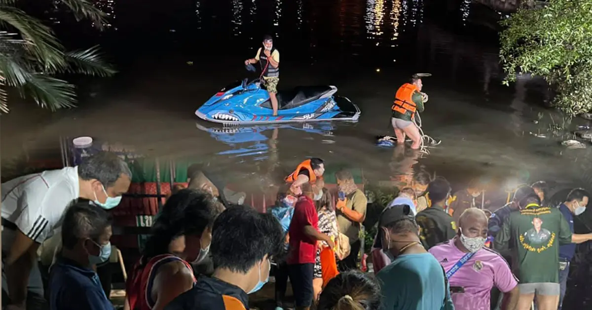 สาวใหญ่จมน้ำดับ