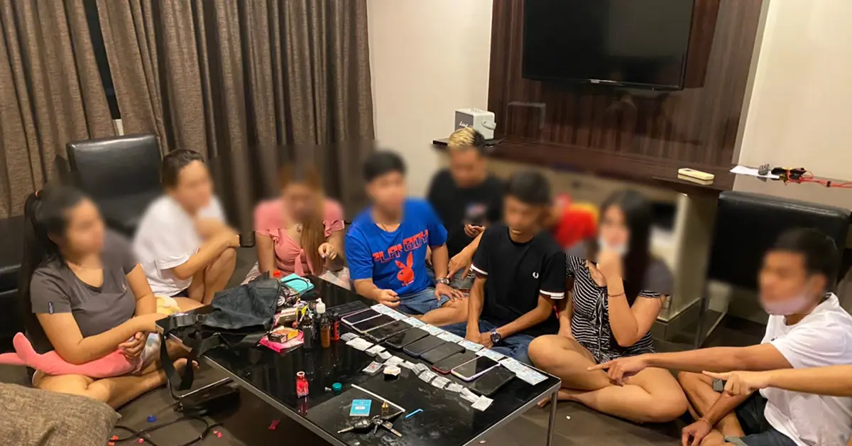 บุกจับปาร์ตี้ยาเค