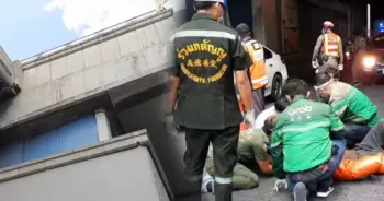 หนุ่มวัย 29 ปี ตกจากสถานีรถไฟฟ้า