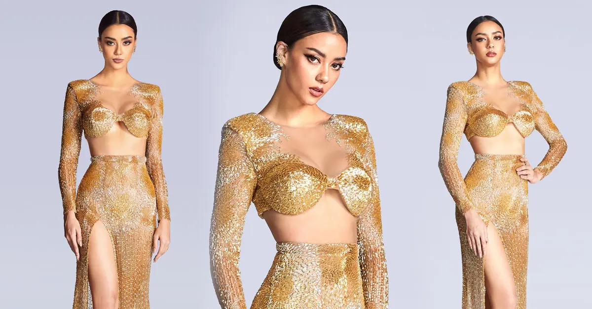 อแมนด้า Miss Universe 2020 ชุดราตรี