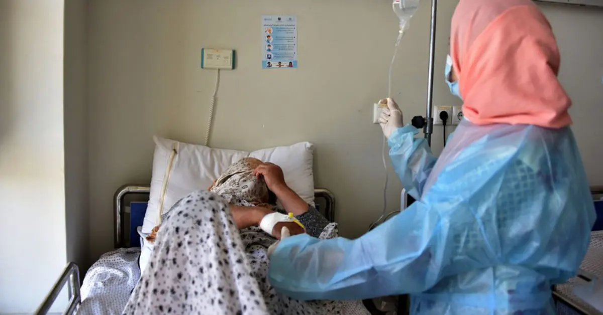 ผู้ป่วยหญิงโควิด