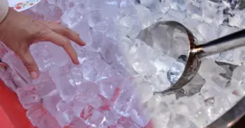 ติดโควิดจากน้ำแข็ง