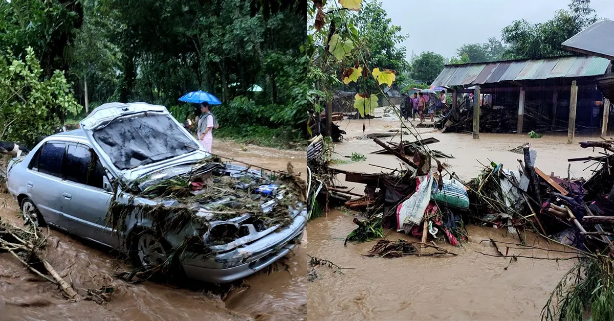 แม่สาย น้ำท่วม ปก