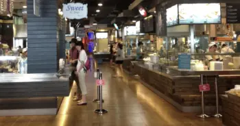 ซื้ออาหารในห้างกลับบ้าน