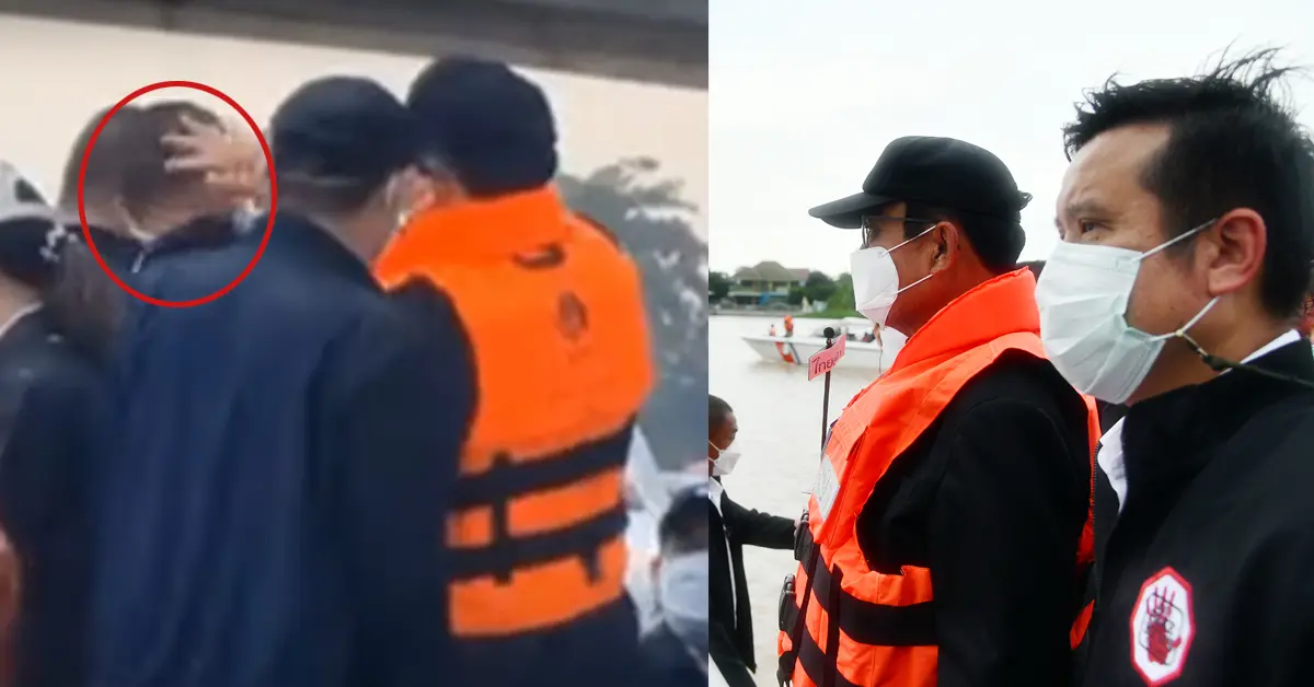 นายกฯตบหัวผู้ติดตาม