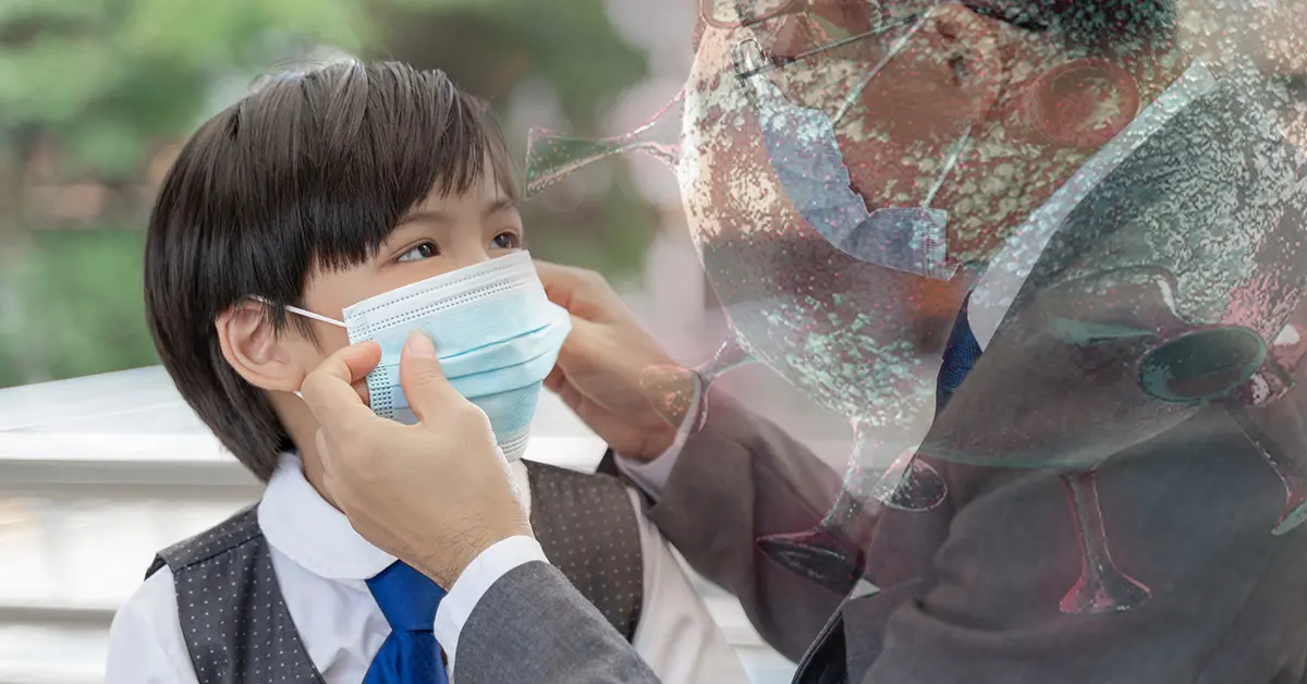 โควิดเด็ก ปก