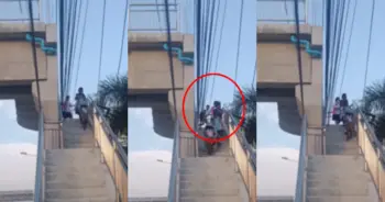 สะพานลอยสายไฟพัน