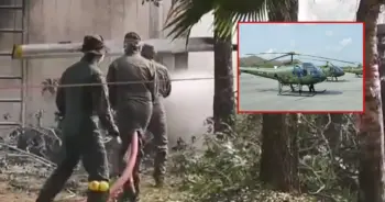 เฮลิคอปเตอร์ตก