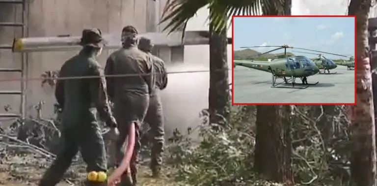 เฮลิคอปเตอร์ตก
