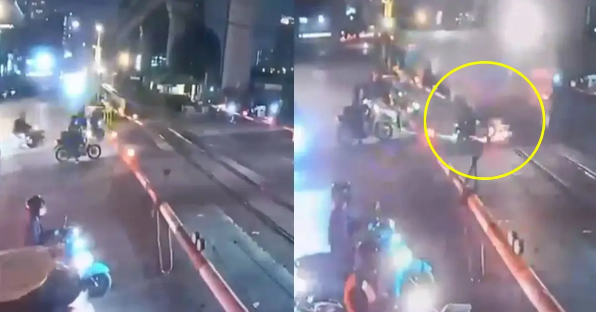 รถไฟชนคน