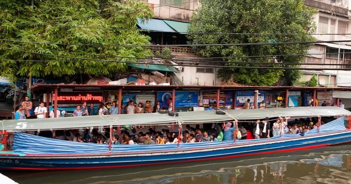คลองแสนแสบ เรือ ปก