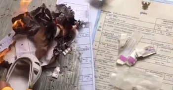 เมียใหม่เผาสูติบัติลูกเมียเก่า