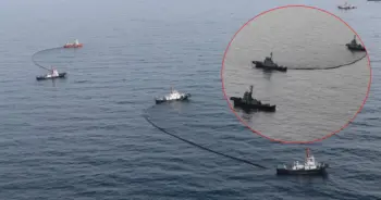 น้ำมันรั่ว