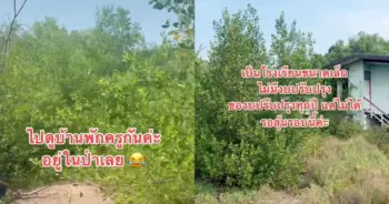 บ้านพักครูในป่า