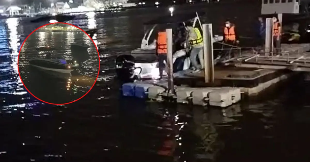 ใบพัดเรือหลุด