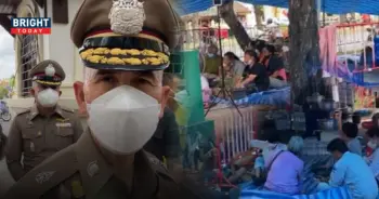 เส้นทางจราจรเลี่ยงผู้ชุมนุม