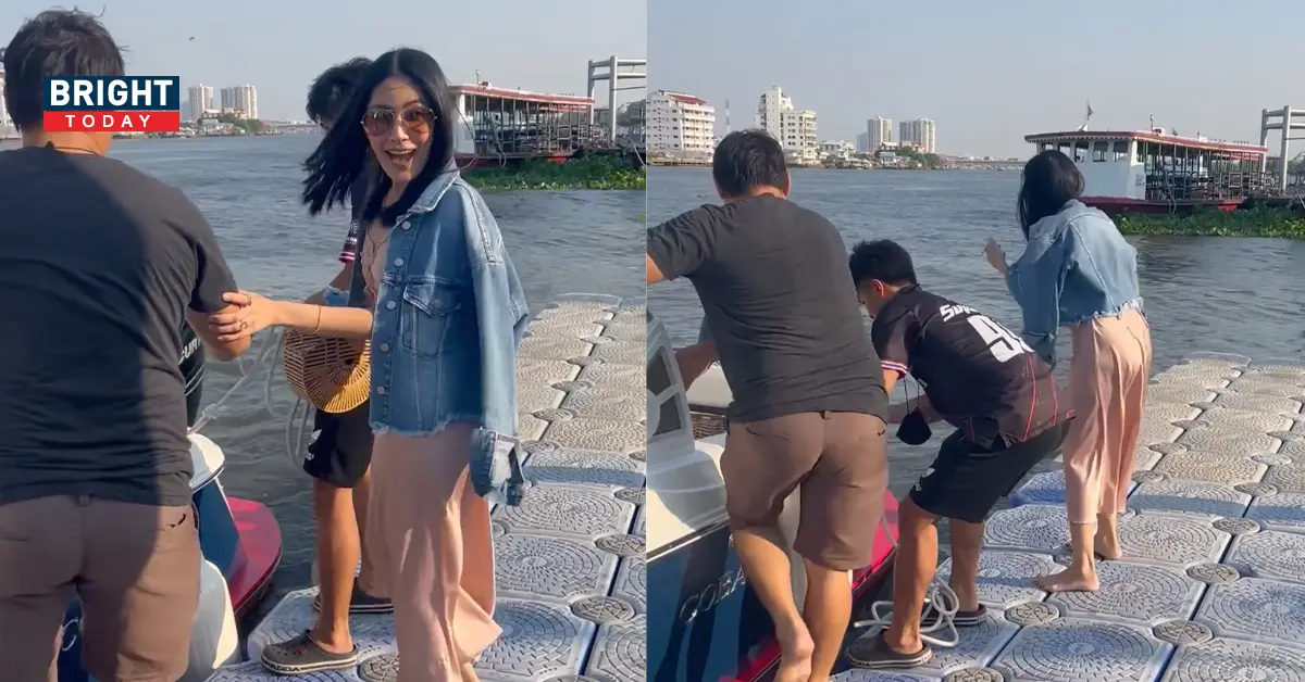 แตงโม ตกเรือ