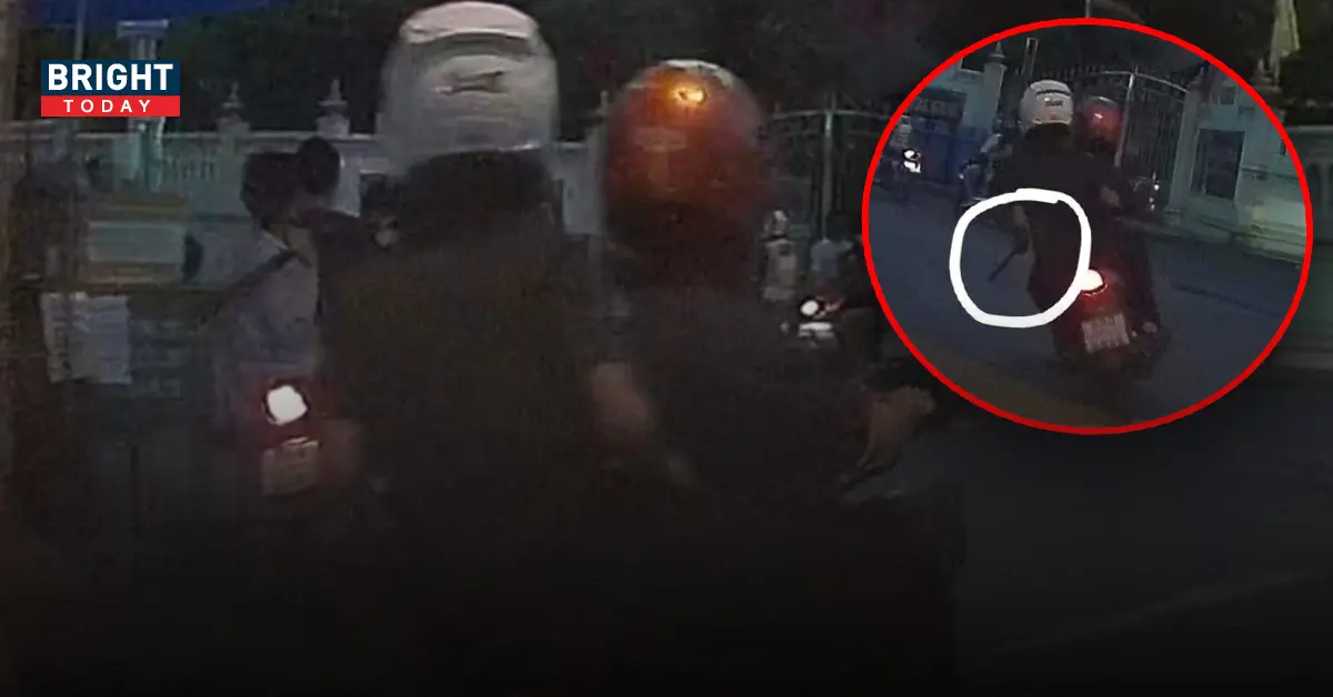 พกอาวุธ ย่านวัดด่านสำโรง