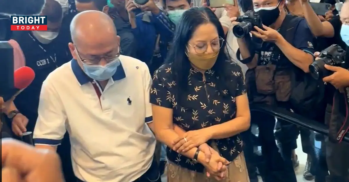 อัจฉริยะ-แม่แตงโม ควงแขนเข้าพบตำรวจไซเบอร์