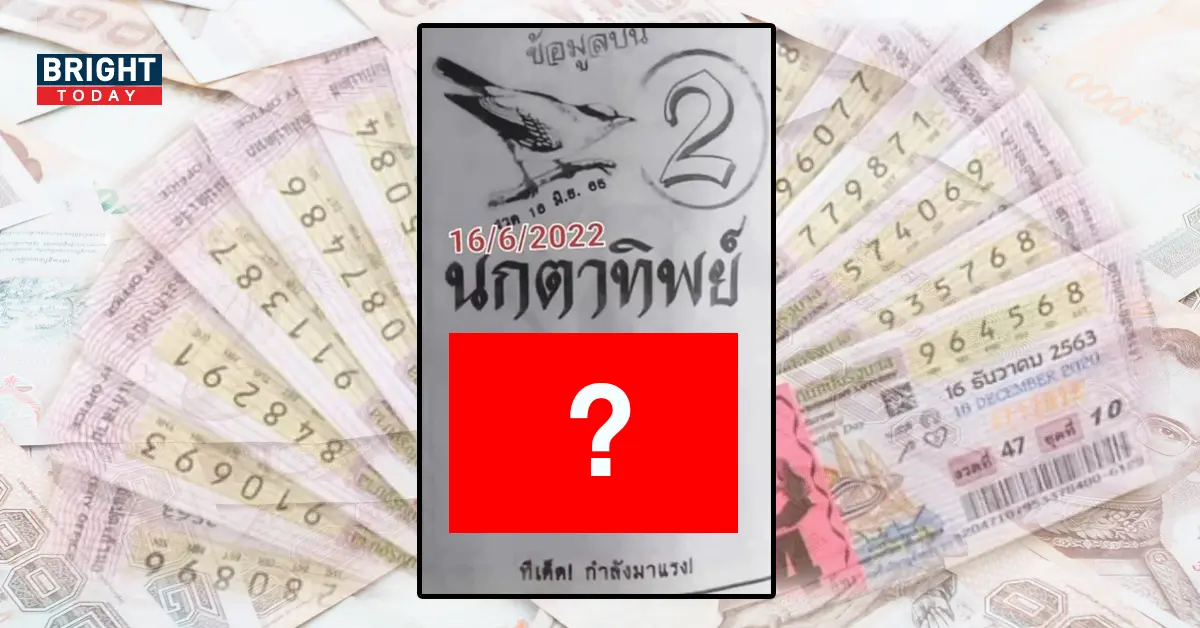 เลขเด็ด นกตาทิพย์