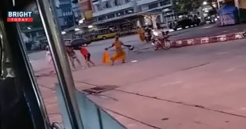 พระตีกับโยม