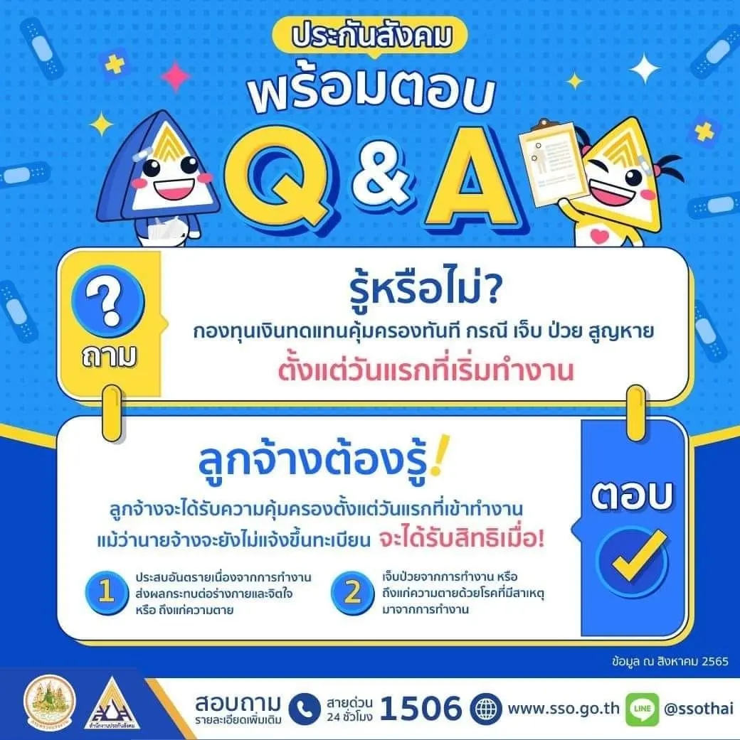 กองทุนเงินทดแทน-ลูกจ้าง