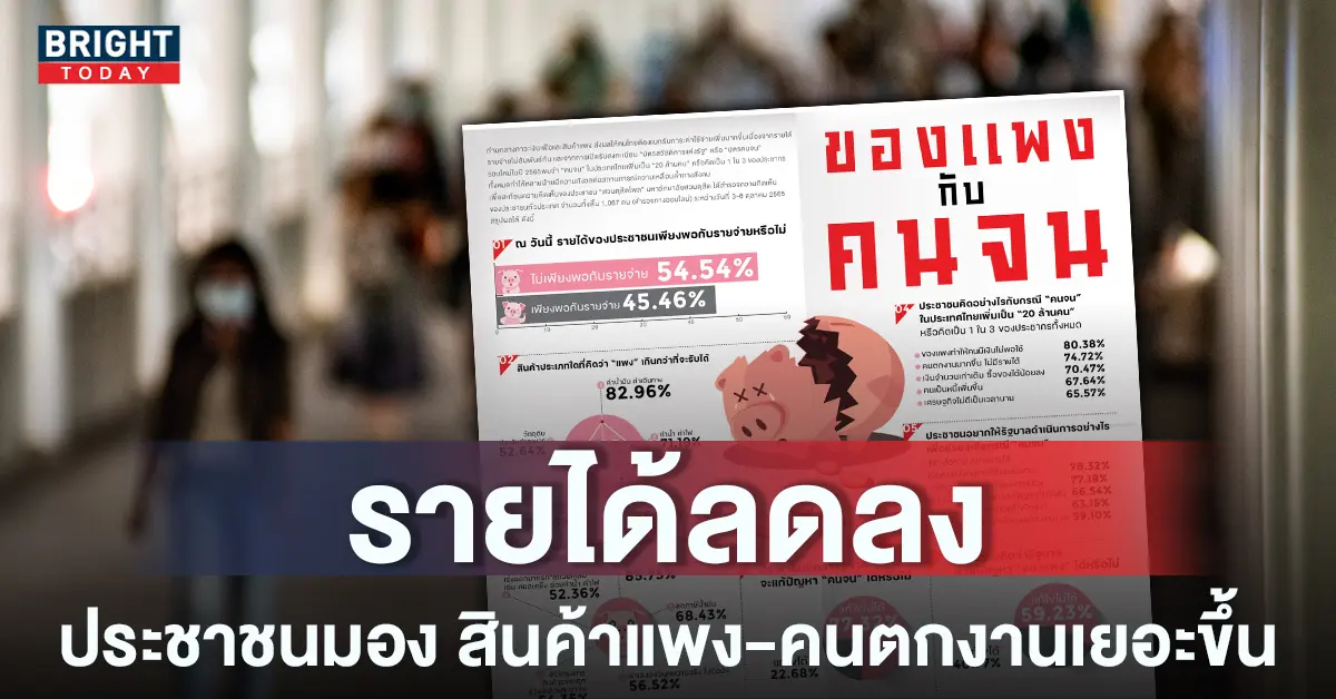 -รายได้คนจน