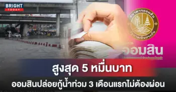 เงินกู้ออมสิน น้ำท่วม
