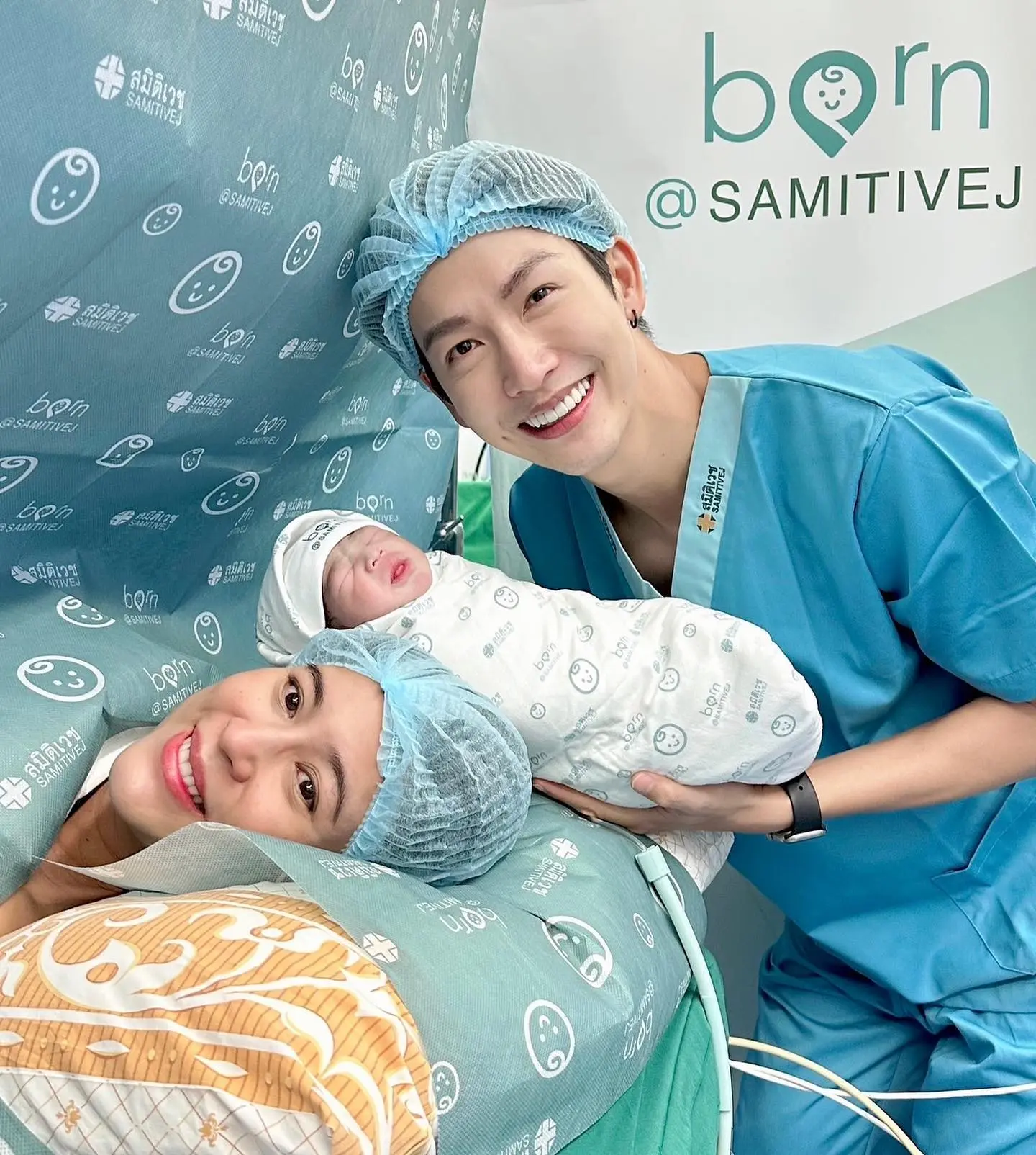 คลอดแล้ว-ดีเจพุฒิ-จุ๋ย-วรัทยา-เผยโฉมทายาทคนแรก-น้องพีร์เจ-3