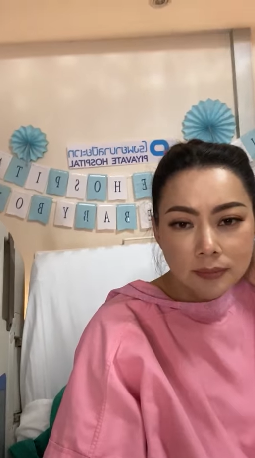 -บุ๋ม-ปนัดดา-ไลฟ์สดอัปเดตอาการ-หลังคลอดลูกชาย-น้องอเล็กซ์-1