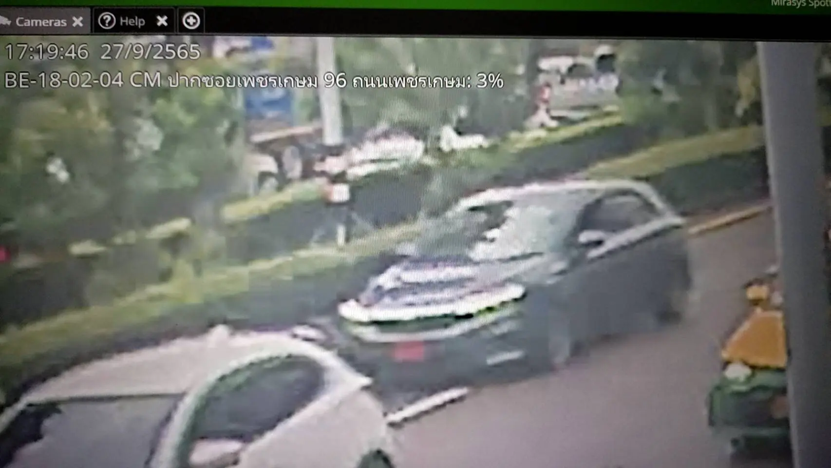 คลิปต้นเรื่องยิงกันบนโรงพัก