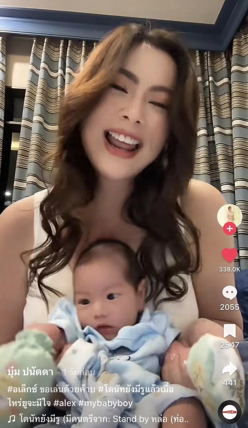 แห่เป็นห่วง-บุ๋ม-ปนัดดา-จับลูกชายขึ้นมานั่ง-หวั่นอันตรายต่อเด็ก-3