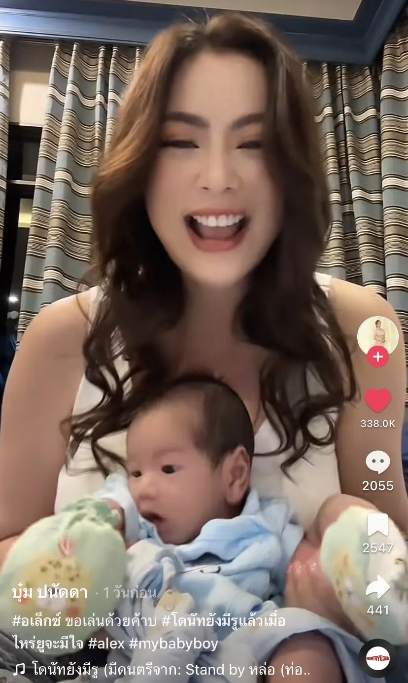 แห่เป็นห่วง-บุ๋ม-ปนัดดา-จับลูกชายขึ้นมานั่ง-หวั่นอันตรายต่อเด็ก-4
