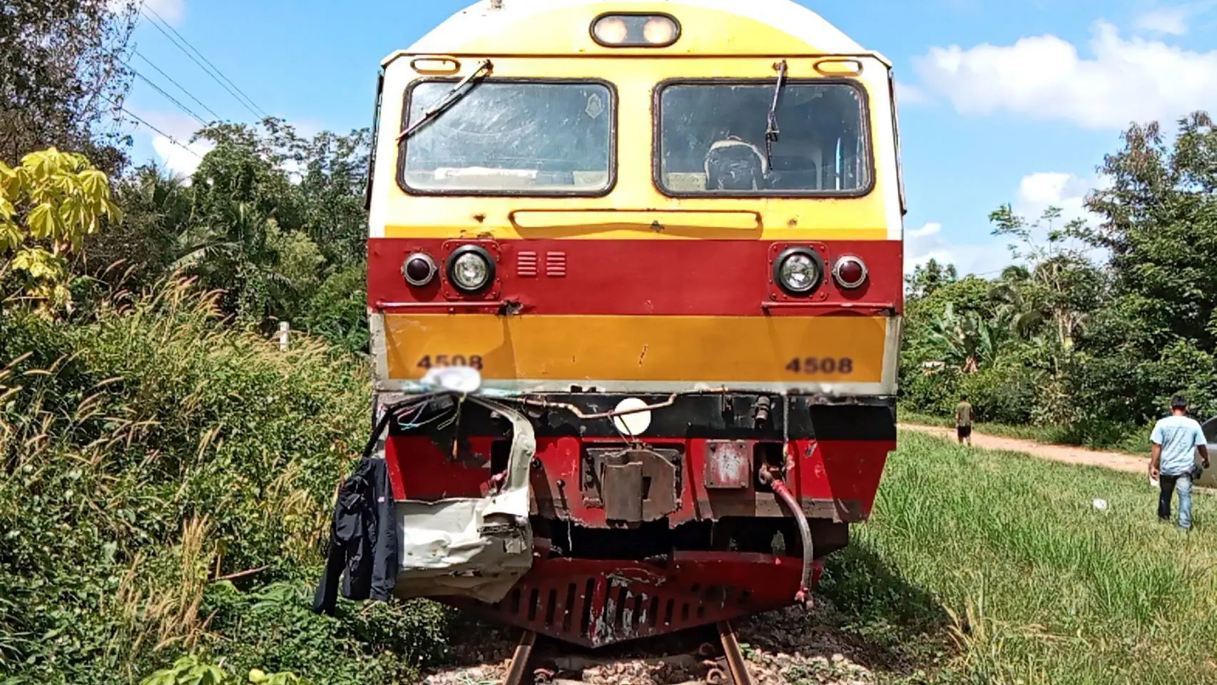 รถไฟชน