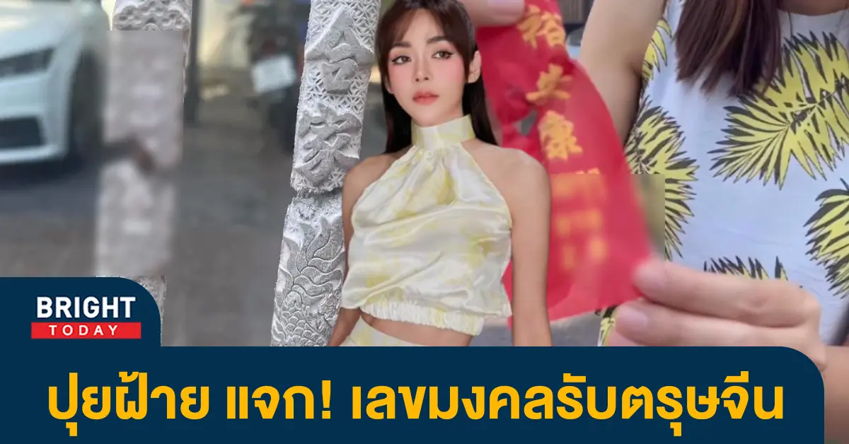 ปุยฝ้าย-เลขประทัดตรุษจีน